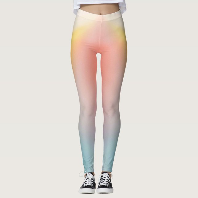 Meilleurs Leggings américains couleur solide (Devant)