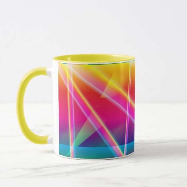 MEILLEURS MUGS DE CAFÉ - NEON LIGHTS DESIGNER MUGS (Gauche)