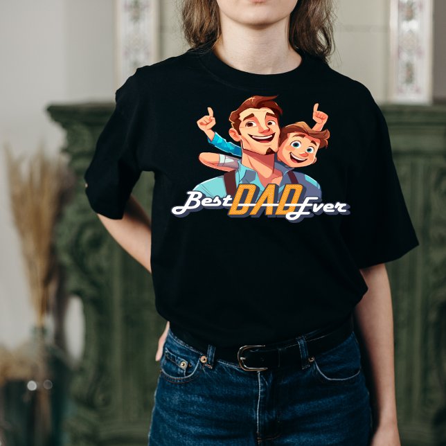 Meilleurs pères du monde t-shirts (Créateur téléchargé)