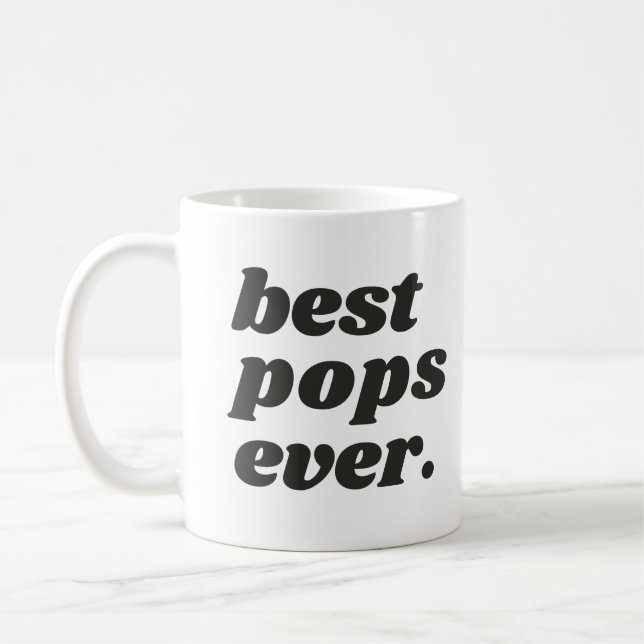 Meilleurs Pops Jamais Photo Café Mug (Gauche)