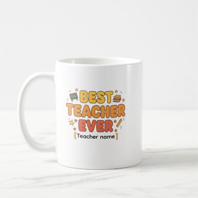 meilleurs tasses enseignant jamais (Gauche)