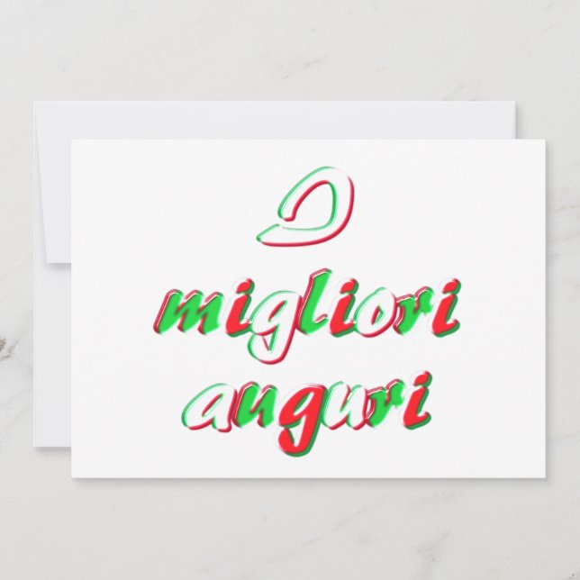 Meilleurs voeux carte (Devant)