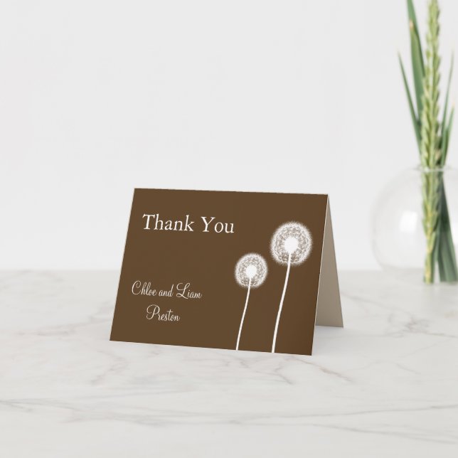 Meilleurs voeux ! Carte de remerciements mariage ( (Devant)