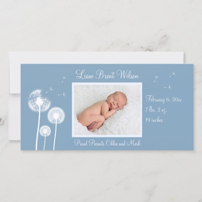 Meilleurs voeux ! ! ! Faire-part de naissance 2 (b (Devant)