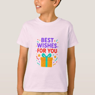 Meilleurs voeux pour vous Enfants T-shirt boîte ca