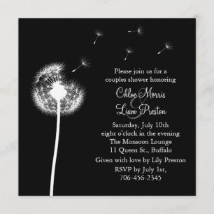 Meilleurs voeux ! Sien et son invitation de douche