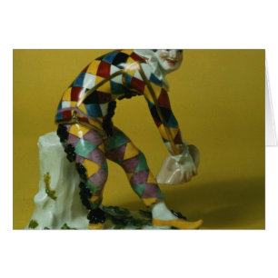 Meissen figure de l'Arlequin, vers 1750