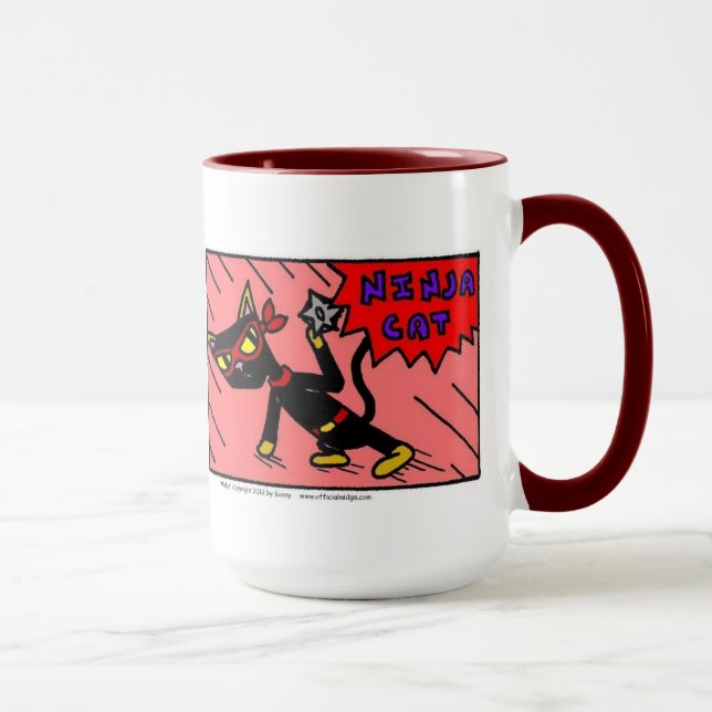 Mel NINJA CAT Mug (Droite)
