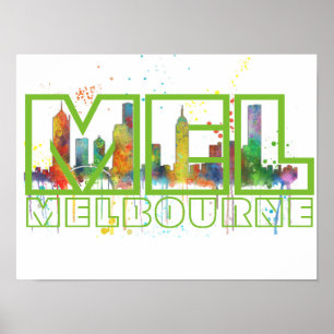 MEL - VICTORIA - affiche