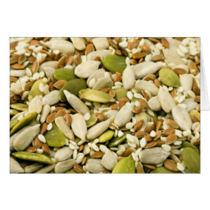 Mélange de citrouille et de semences