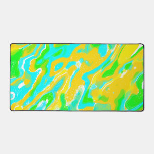 Mélange de peinture liquide à texture marbrée pour