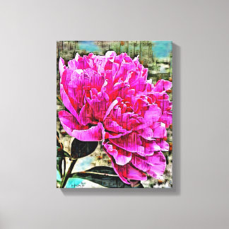 Mélange d'oeuvres murales en toile de média