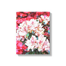 Mélange d'oeuvres murales en toile de média