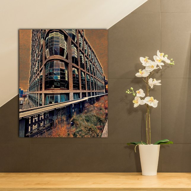 Mélange d'oeuvres murales en toile de média (Créateur téléchargé)