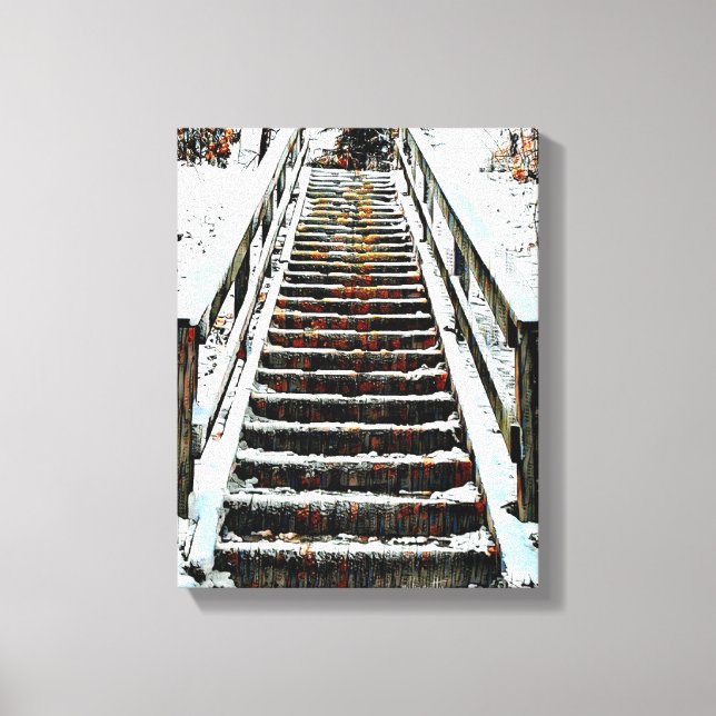 Mélange d'oeuvres murales en toile de média (Recto)