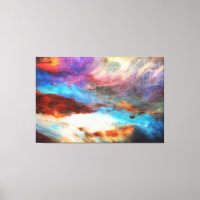 Mélange incroyable d'impression sur toile de coule
