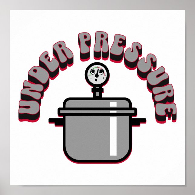 Mélange Sous Pression Cooker Poster (Devant)
