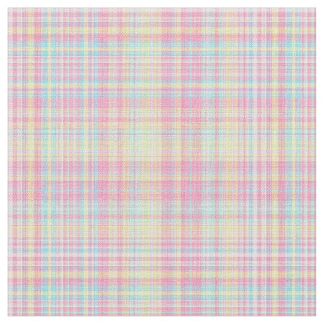Mélanges pour bébé en tissu plaid-Pastel 01 (Fermer)