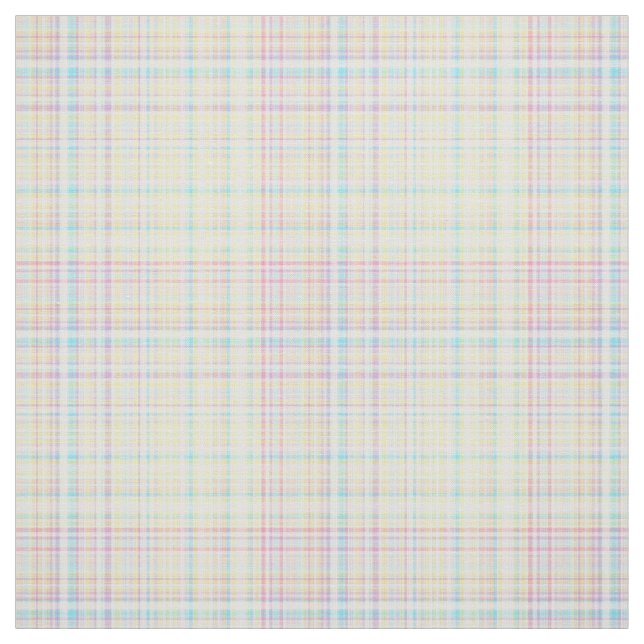 Mélanges pour bébé en tissu plaid-Pastel 11 (Échantillon)