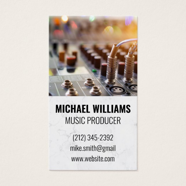 Mélangeur de carte son | Tech (Devant)