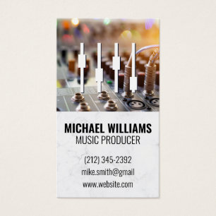 Mélangeur de carte son Tech Producteur