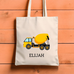 Mélangeur de ciment jaune sac personnalisé pour en