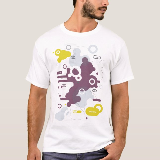 Mélangeur - T-shirt étranger urbain de graffiti (Devant)
