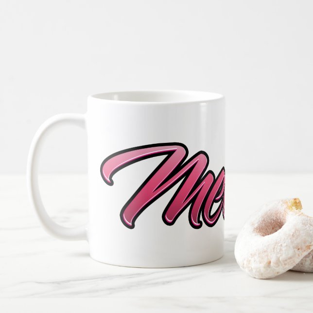 Melanie faded pink Tasse de thé (Avec donut)