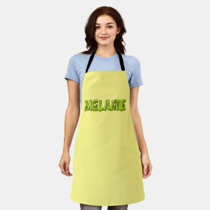 Melanie Nom Conception de tablier de cuisine tabli