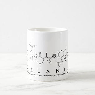 Mélanie nom de peptide mug