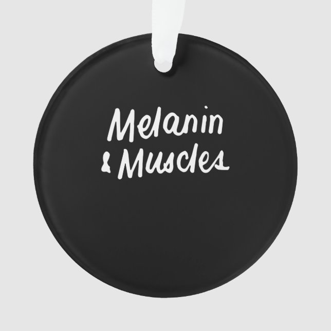Melanin And Muscles Black Is Beautiful Workout Gym (devant)