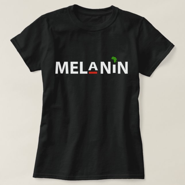 Melanin T-shirt (Design devant)