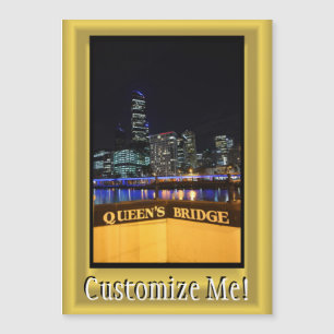 Melbourne Australie CBD Night Lights