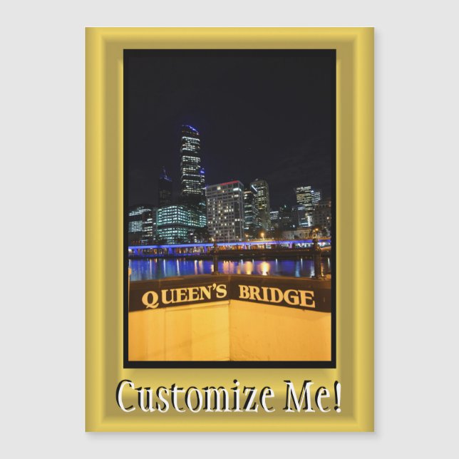 Melbourne Australie CBD Night Lights (Devant)