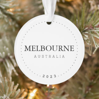 Melbourne Australie Simple Voyage international