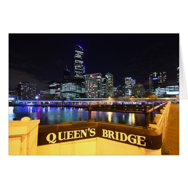 Melbourne CBD Queens Bridge (Devant Horizontal)