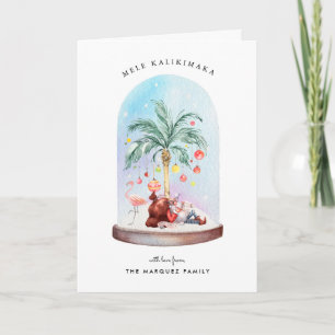 Mele Kalikimaka   Carte de voeux de Noël de l'île