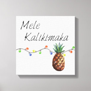 Mele Kalikimaka - copie de toile de Noël