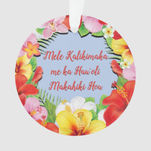 Mele Kalikimaka me ka Hau oli Makahiki Hou