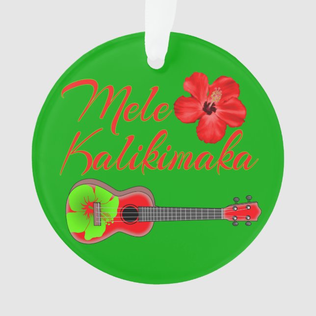 Mele Kalikimaka Ukulele (devant)