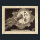 Méliès Le Voyage dans la Lune Tableau 9 Poster<br><div class="desc">Une série d'estampes reproduisant Georges Méliès des storyboards originaux de son film révolutionnaire Le Voyage dans la Lune en 1902.</div>