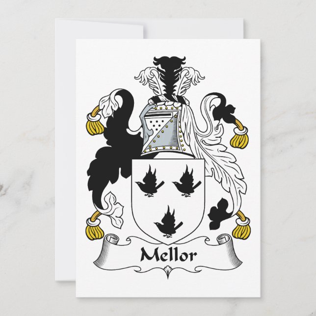 Mellor Family Crest (Devant)