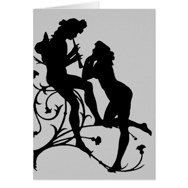 Mélomanes de couples de silhouette (Devant)