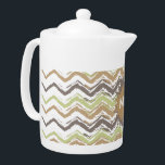 Melon Brandy Scribble ZigZag Motif<br><div class="desc">Nous célébrons les nouvelles tendances colorées 2013 dans ce motif de zigzag de chevron griffé - en utilisant les couleurs de la nouvelle PALETTE COULEUR 2013 - Cette couleur prend son envol des inspirations culinaires, combinant des couleurs épicées avec des teintes plus fraîches. L'effet est réconfortant mais inclut toujours des...</div>