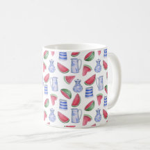 Melons et tasses de cruches