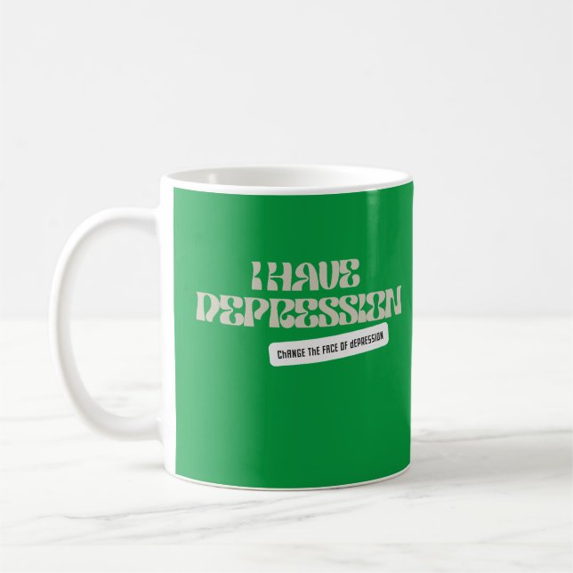 MELT_ Dépression_ J'ai la dépression Mug (Gauche)
