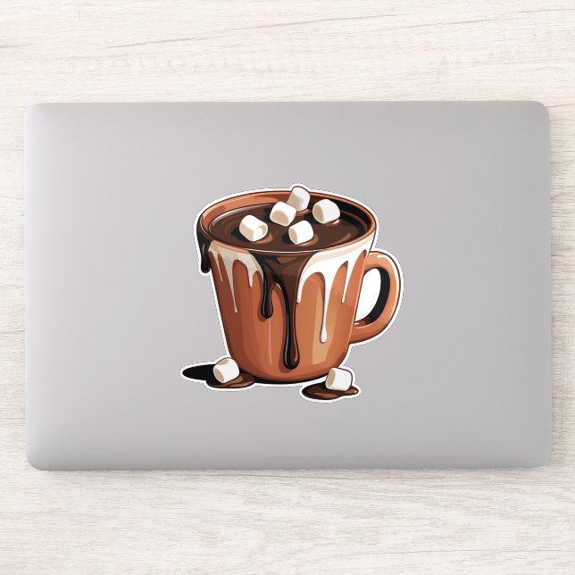 Melting Chocolate Volcano Fantasy sticker (Ordinateur)