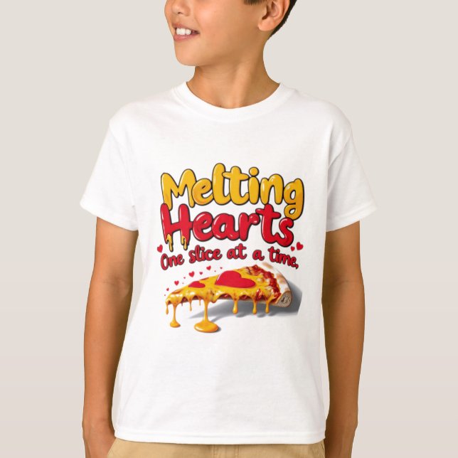 Melting Hearts, One Slice at a Time T-shirt (Devant)