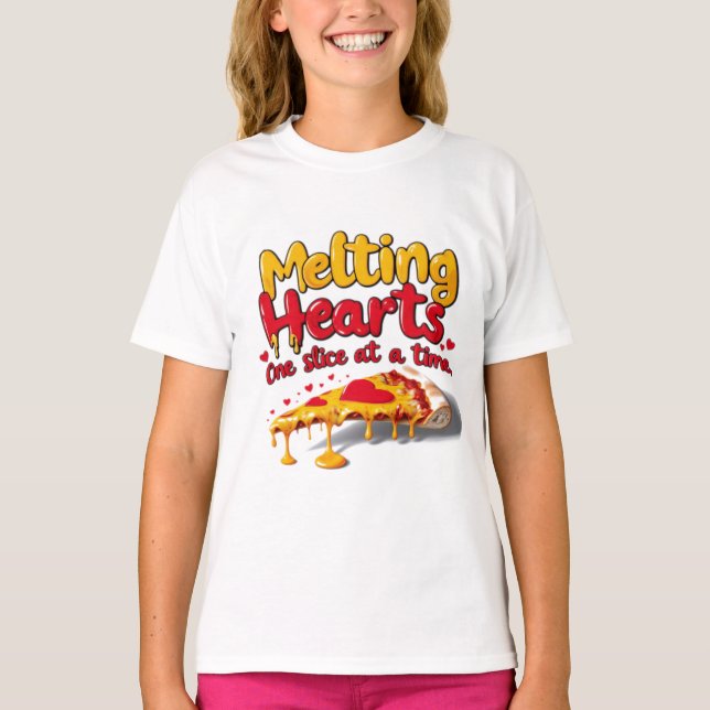 Melting Hearts, One Slice at a Time T-shirt (Devant)
