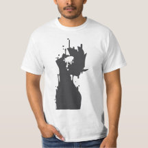 Melting Shadow Boy Anime Tee T-Shirt Design